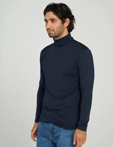 Miniatura 3 de LAPASA Mens Thermal Turtleneck Underwear Top Fleece Long Sleeve Shirt Base Layer Undershirt Lightweight Midweight M122M124