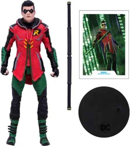 Miniatura 7 de McFarlane Toys DC Multiverse Robin (Gotham Knights) Figura de acción de 7 pulgadas con accesorios