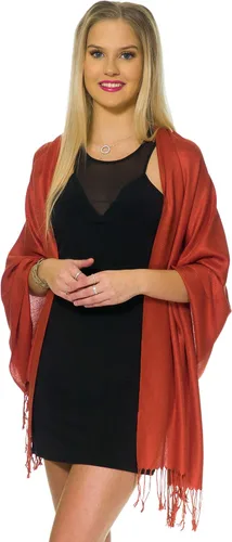 Miniatura 74 de Pashminas, chales y mantones para usar con vestidos de noche y en bodas, grandes y suaves