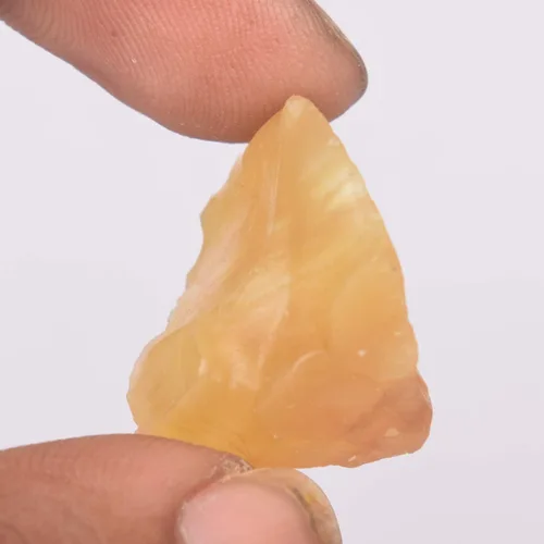 Miniatura 2 de gemhub Ópalo amarillo certificado Egl 28.50 Ct A grado natural piedra de ópalo amarillo áspero crudo para cabbing, Gema, Ópalo mejorado en tonos