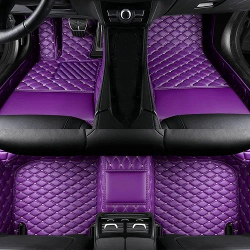 Tapete para Auto Adecuado para el 99% de Sedanes, Coches Deportivos, Tapetes de Coche Personalizados de Lujo para SUV, Mujeres, Tapetes Automotrices