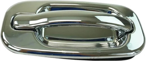 Miniatura 184 de TRQ Manija de puerta exterior delantera derecha cromada para el lado del pasajero compatible con Dodge Durango Jeep Grand Cherokee 2011-2021