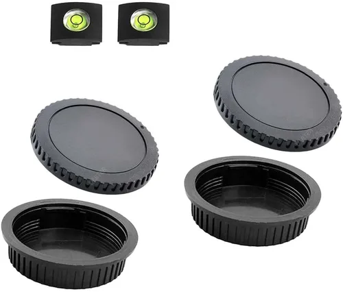 Miniatura 9 de ULBTER Tapa de cuerpo y tapa trasera de lente para Canon EOS R100 R50 R50V R6 Mark III/II/I EOS R5 II/I EOS R EOS RP EOS R3 EOS R7 R8 EOS R10 Más