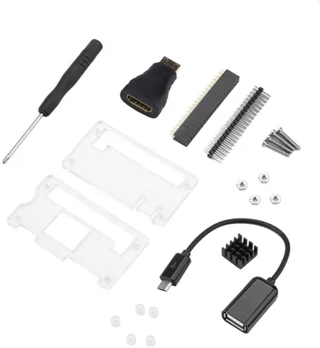 Miniatura 5 de Kit de inicio Zero W, paquete completo de accesorios Zero W con estuche blanco, para desarrolladores, educadores y entusiastas del bricolaje