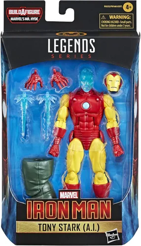 Miniatura 2 de Hasbro Marvel Legends Series - Figura de acción coleccionable de 6 pulgadas de Tony Stark (A.I.) para niños a partir de 4 años