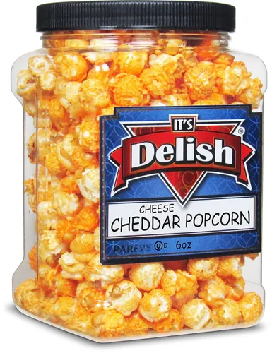 Miniatura 20 de Palomitas de Maíz Gourmet Kettle Corn de It's Delish, 6 Oz Envase Jumbo Palomitas de Maíz Dulces y Saladas Palomitas de Maíz Saludables