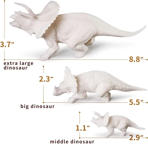 Miniatura 4 de Kit de pintura de dinosaurios 3D con 12 dinosaurios para niños de 3 a 15 años, kits de arte y manualidades, juguetes de dibujo con dinosaurios, set