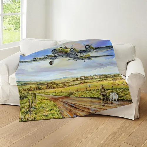 Miniatura 5 de CafePress B 1 Manta de forro polar súper suave, 60 x 50 pulgadas