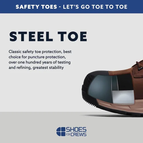 Miniatura 5 de Shoes for Crews Dress Shoes for Men, Mens Oxfords, Zapatos De Vestir para Hombre, Slip Resistant, Safety, Brown or Black