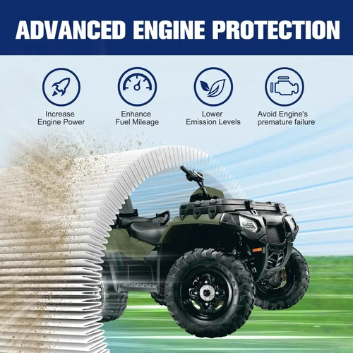 Miniatura 6 de Powtol 7080595 Filtro de aire para Polaris Sportsman 500 570 800 700 850 400 550 600 1000 Scrambler Magnum ATV Parts 7082101