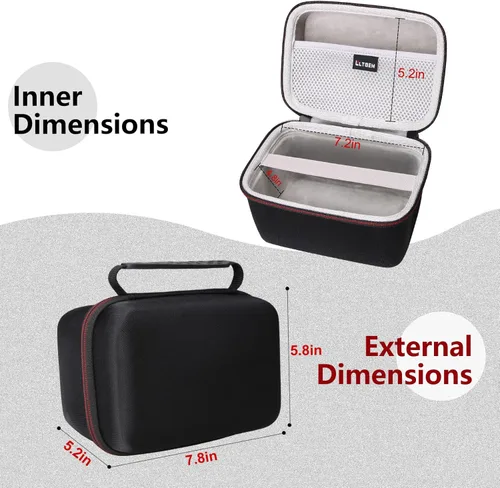 Miniatura 4 de L LTGEM Funda de viaje para monitor de bebé HelloBaby/Infant Optics DXR-8 PRO/Infant Optics DXR-8 / iFamily Baby Monitor - Bolsa de almacenamiento