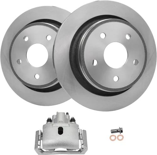 Miniatura 23 de Detroit Axle - Kit de freno delantero para Chevrolet Equinox Pontiac Torrent Suzuki XL-7, 08-10 Saturn Vue, 12-15 Captiva Sport Reemplazo 2008 2009