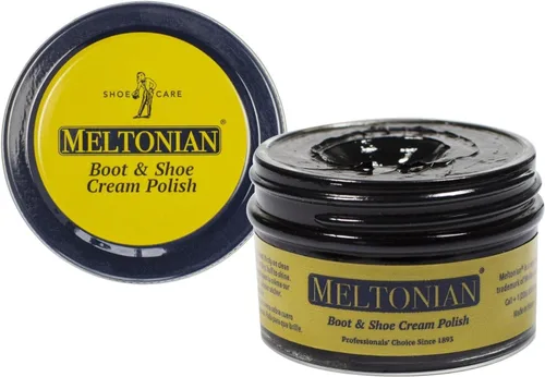 Miniatura 50 de Meltonian Betún en Crema para Zapatos, Betún para Botas, Betún para Zapatos de Cuero a Base de Aceite con Cera de Abejas, Restaura y Protege, Más