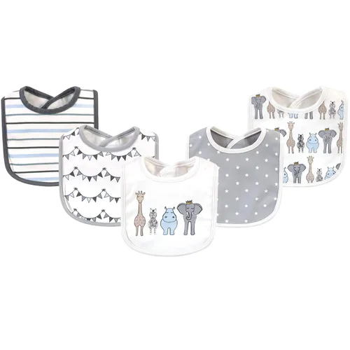 Miniatura 57 de Hudson - Babero unisex de algodón para bebé, baberos de algodón, talla única , Cactus rosa
