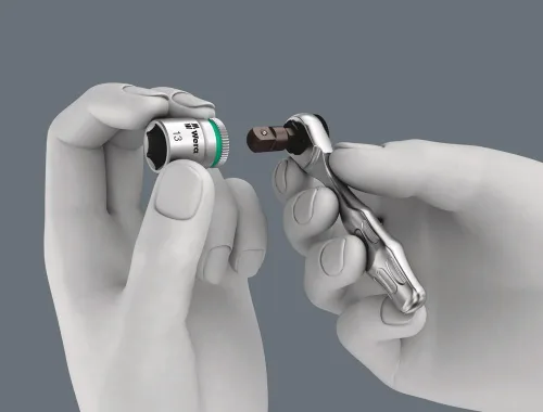 Miniatura 8 de Llave de carraca Wera 8001 A con encaje cuadrado de 1/4" (6.35 mm), 60 dientes