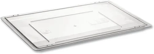 Miniatura 3 de Rubbermaid Commercial Products Tapa de caja de almacenamiento de alimentos para tamaños de 8.5, 12.5, 16.5 y 21.5 galones, transparente