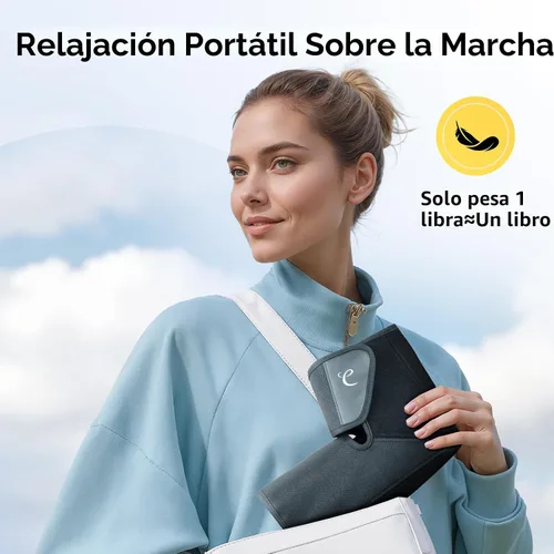Miniatura 7 de Comfytemp Masajeador de pies portátil con calor, regalos de cumpleaños para papá, mamá, hombres y mujeres, masaje de tobillo inalámbrico