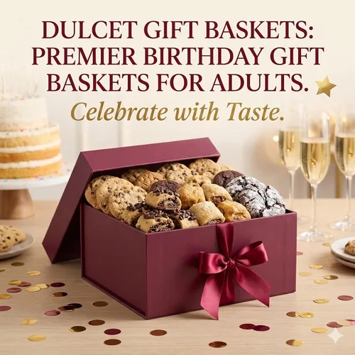 Miniatura 5 de Dulcet Gift Baskets Gourmet Gift Basket, Elegant White Deluxe Gift Box for Fathers Day Gift for Dad, Husband Grandfather, Men or Family Gifting