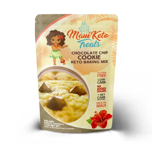 Miniatura 4 de Maui Keto Treats Mezcla de galletas de crema de mantequilla, sin gluten, baja en carbohidratos, hecha con harina de almendras orgánicas, 12 onzas