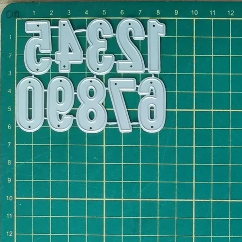 Miniatura 6 de Troqueles para álbumes de recortes, troqueles de metal de globo de feliz cumpleaños para hacer tarjetas, plantilla de perforación para manualidades