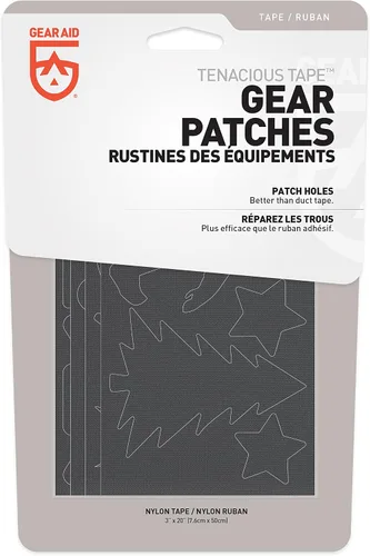 Miniatura 2 de GEAR AID Parches de cinta Tenacious para reparación de chaquetas