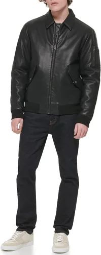 Miniatura 2 de Tommy Hilfiger Chaqueta bomber de piel sintética para hombre