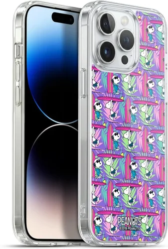 Miniatura 81 de Head Case Designs Peanuts Tropical Surf Snoopy Aloha Disco Gel Funda con licencia oficial [protección de grado militar] compatible con Apple iPhone
