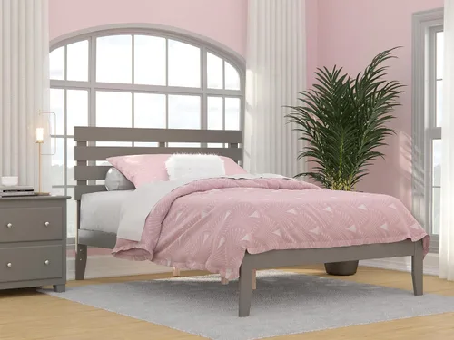 Miniatura 9 de AFI, Cama Oxford Queen con plataforma, color espresso