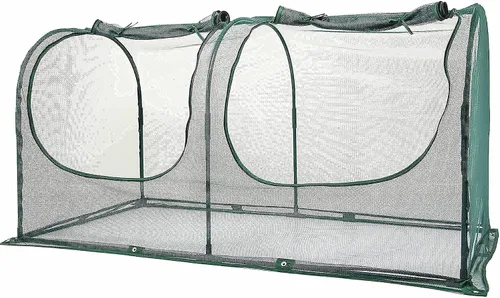 Miniatura 9 de Gallinero portátil para gallinero, casa de aves de corral, red de jardinería al aire libre, recinto fácil de instalar para animales pequeños