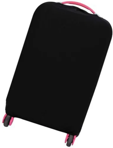 Miniatura 4 de Sewroro Funda protectora de maleta, protector de maleta, lavable, color negro, elástico, para equipaje de viaje, para 22-24 pulgadas