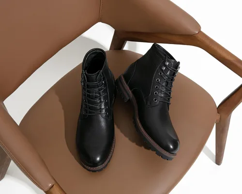 Miniatura 8 de Jousen Mens Chukka Boots Classic Leather Dress Boot