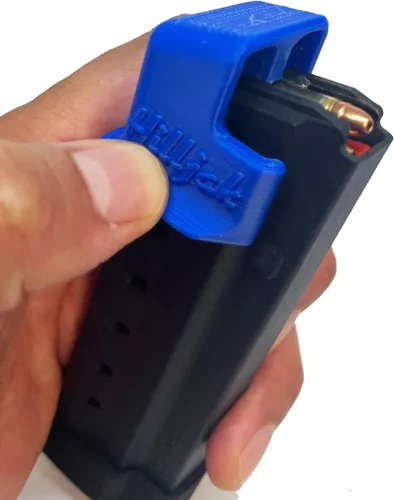 Miniatura 10 de Cargador de cargador ergonómico, cargador de velocidad para S&W M&P 22 Magnum, cargador rápido Negro