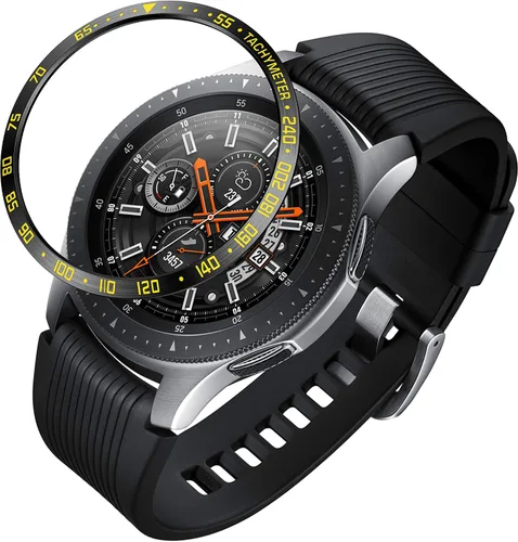 Miniatura 7 de BaiHui - Anillo de bisel compatible con Galaxy Watch de 1.81 pulgadas / Galaxy Gear S3 Frontier y anillo bisel clásico, cubierta de protección