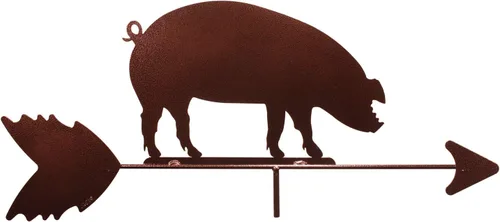 Miniatura 4 de SWEN Products Veleta Pig HOG Piggy (montaje ajustable incluido)