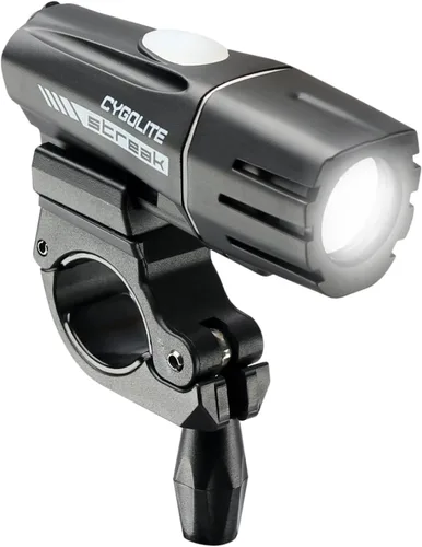 Cygolite Streak - Luz para bicicleta de 450 lúmenes, 5 modos nocturnos y modo de flash diurno, compacta y duradera, resistente al agua IP67, montaje
