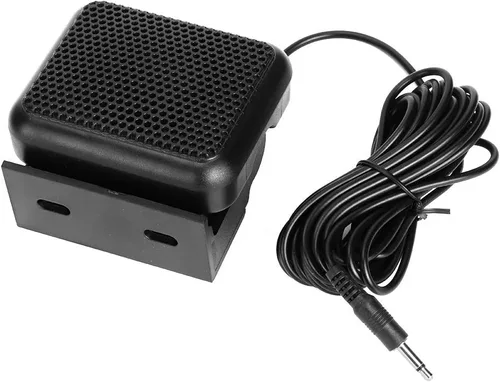 Miniatura 6 de Ciciglow Mini altavoz externo rectangular del alto rendimiento NSP-100 para la radio del CB, FT-847 FT-920 FT-950 FT-2000