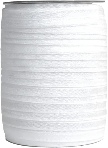 Miniatura 49 de Bristlegrass Picot Loop - Banda elástica para coser de 1/2 pulgada, 0.512 in, corona de carrete con volantes, cinta elástica de encaje para atar