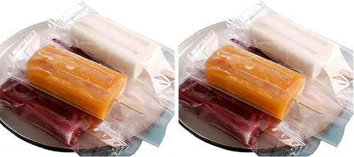 Miniatura 8 de Bolsas gruesas de paletas de hielo, envoltorios de plástico para dulces, envases de sellado caliente de grado alimenticio