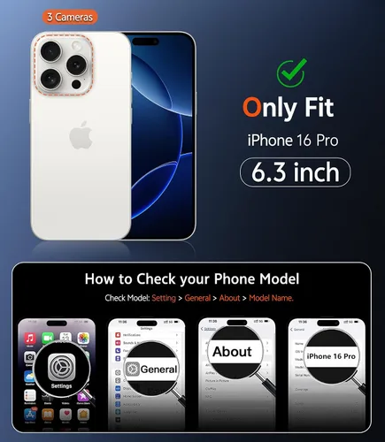 Miniatura 1292 de FNTCASE Funda para iPhone 13 Pro-Max: Fundas magnéticas transparentes compatibles con Magsafe Slim anti amarillamiento protección contra caídas