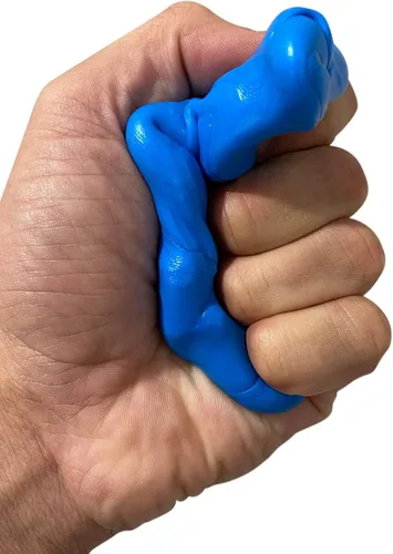 Miniatura 4 de Blue Balls - Masilla para aliviar la tensión, divertida masilla de estrés para hombres, juguete para ansiedad, azul, lata de metal