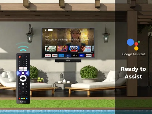 Miniatura 4 de SYLVOX Paquete de TV para exteriores de 55 pulgadas + barra de sonido S2, 4K HDR impermeable Smart TV (Deck Pro 3.0) con barra de sonido exterior