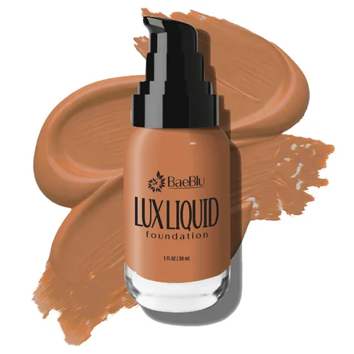 Miniatura 15 de BaeBlu LUX - Maquillaje líquido orgánico de base – Cobertura media 100% natural con acabado natural – Vegano y sin gluten para todo tipo de piel, 1