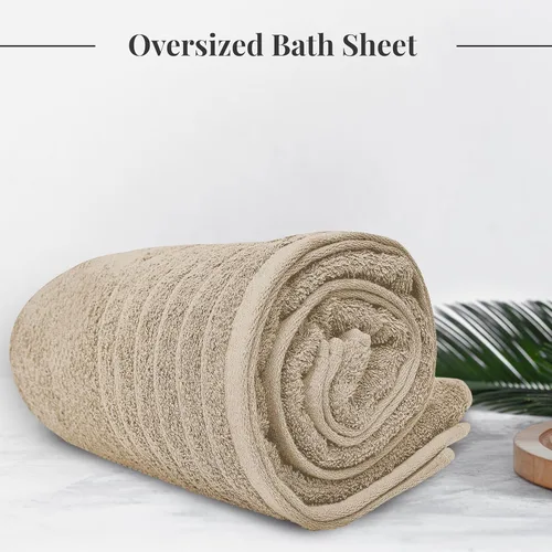 Miniatura 6 de Tens Towels Paquete de 1 sábana de baño jumbo de 40 x 80 pulgadas, extra grande y ligera, de secado rápido, 100% algodón, súper suave y absorbente