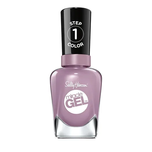 Miniatura 34 de Sally Hansen Miracle Gel™, Metro Midnight, Fórmula de larga duración, tipo gel, sin necesidad de lámpara UV, esmalte de uñas púrpura 564 Metro