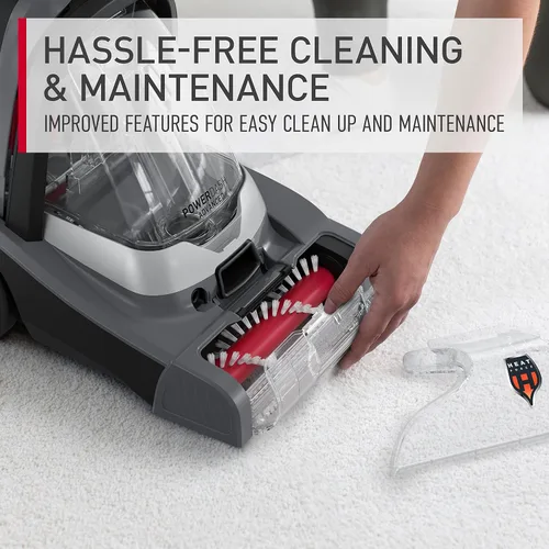 Miniatura 8 de Hoover PowerDash Pet Advanced - Máquina limpiadora de alfombras compacta con limpieza de superficies elevadas, máquina de champú de alfombras