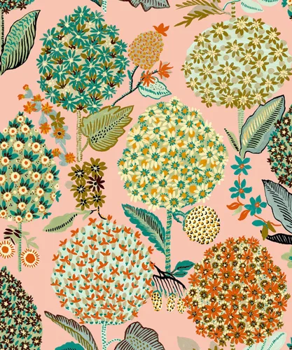 Miniatura 10 de NextWall Blooming Bulbs - Papel tapiz floral para despegar y pegar (Summer Spritz)
