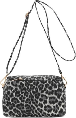 Miniatura 118 de FashionPuzzle Triple Zip Small Crossbody Bag