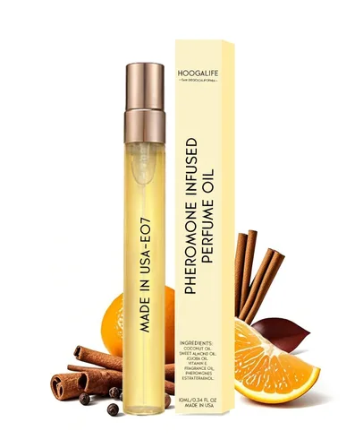 HoogaLife Colonia de feromonas para hombres, inspirada en One M-iIIion de Paco-Ra'banne, cuero picante, notas ámbar, mezcla de cítricos, canela,