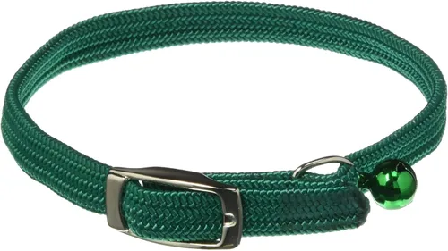 Miniatura 14 de Kool Kat Collar de seguridad elástico para gatos con campana, negro, 12 pulgadas