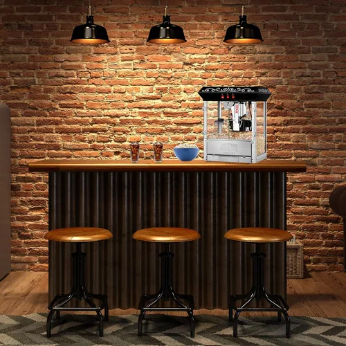 Miniatura 4 de Máquina para palomitas de maíz perfectas Great Northern de 10 oz, hace 12 cuartos de galón, Negro
